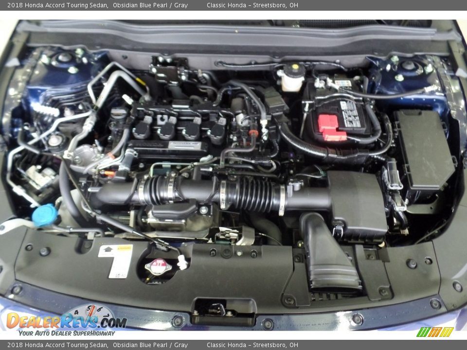 2018 Honda Accord Touring Sedan 1.5 Liter Turbocharged DOHC 16-Valve VTEC 4 Cylinder Engine Photo #22