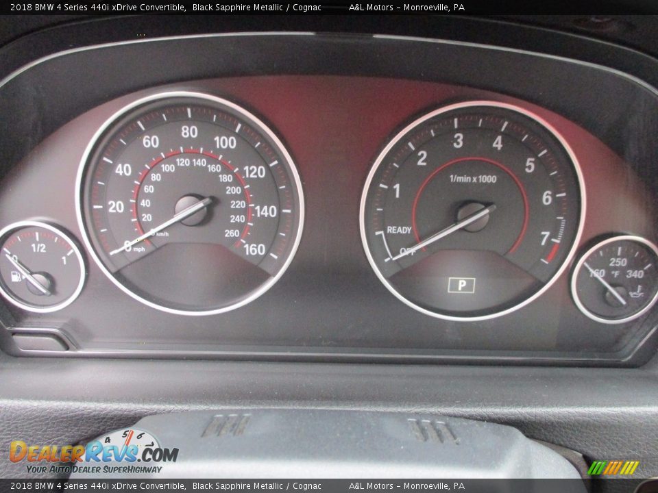 2018 BMW 4 Series 440i xDrive Convertible Gauges Photo #20