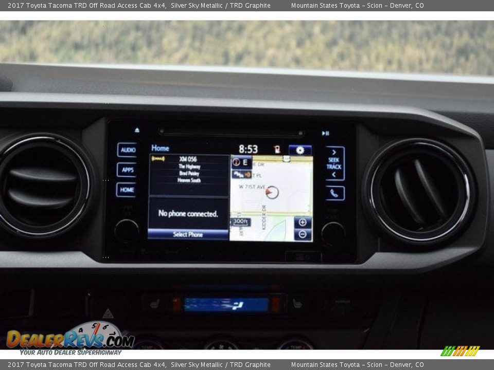 2017 Toyota Tacoma TRD Off Road Access Cab 4x4 Silver Sky Metallic / TRD Graphite Photo #6