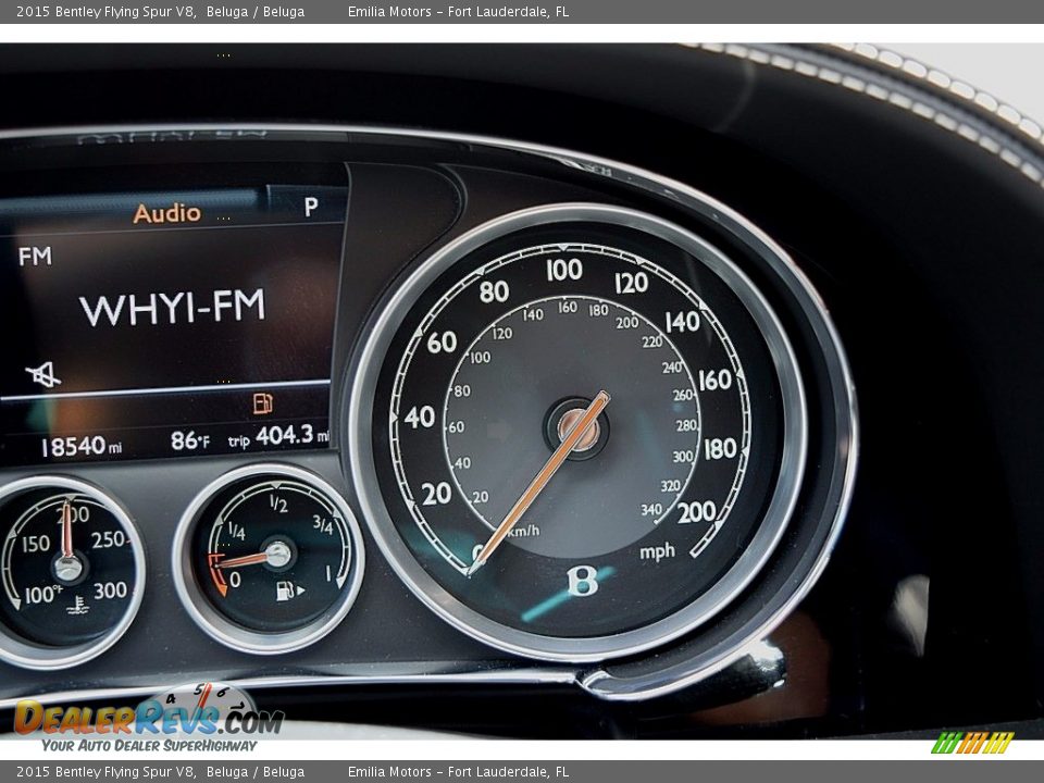 2015 Bentley Flying Spur V8 Beluga / Beluga Photo #59