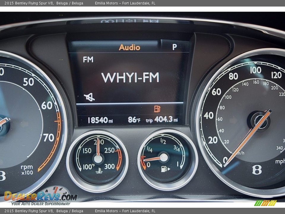 2015 Bentley Flying Spur V8 Beluga / Beluga Photo #60