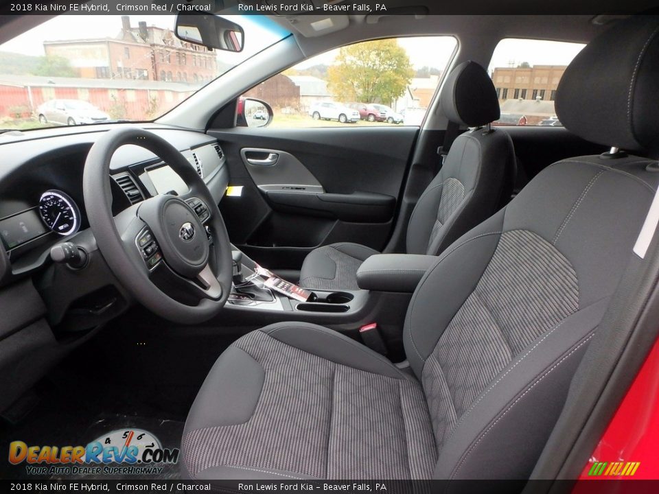 Charcoal Interior - 2018 Kia Niro FE Hybrid Photo #11