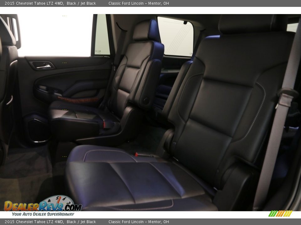 2015 Chevrolet Tahoe LTZ 4WD Black / Jet Black Photo #23