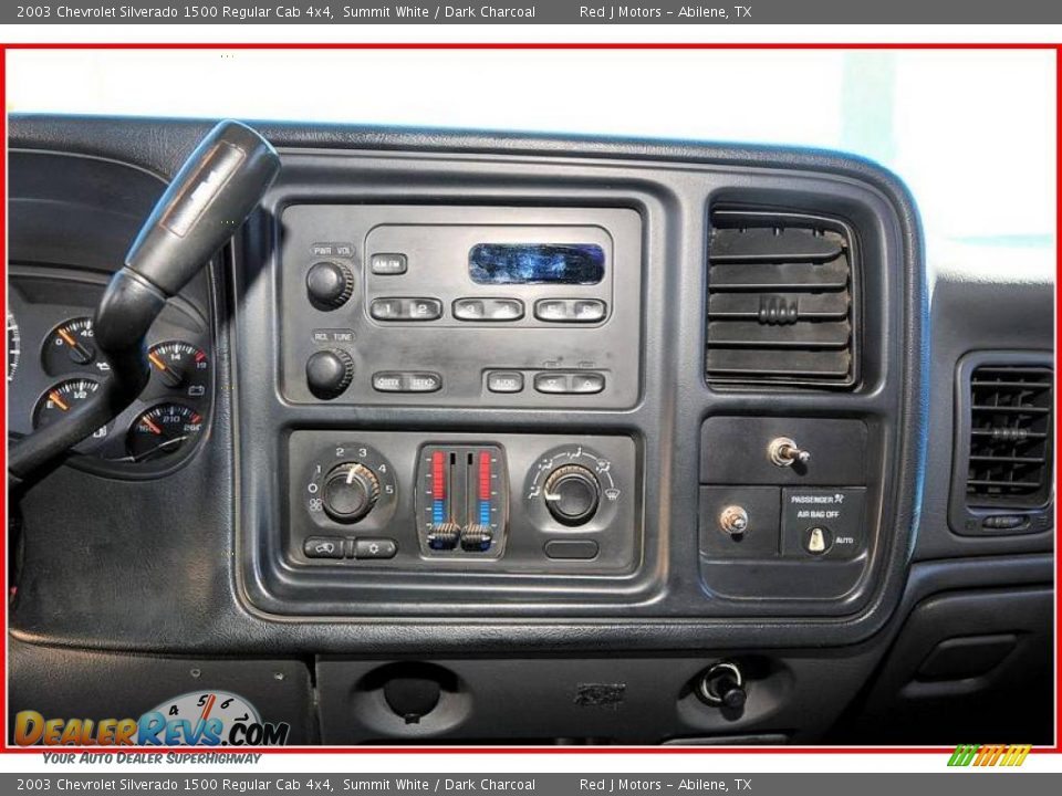 2003 Chevrolet Silverado 1500 Regular Cab 4x4 Summit White / Dark Charcoal Photo #24