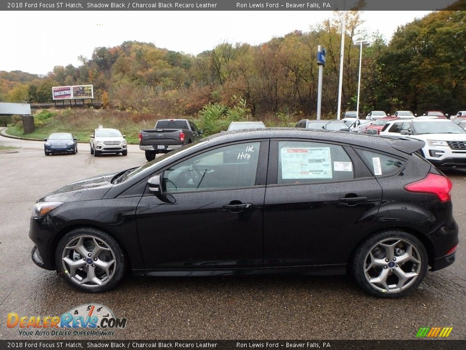 Shadow Black 2018 Ford Focus ST Hatch Photo #6