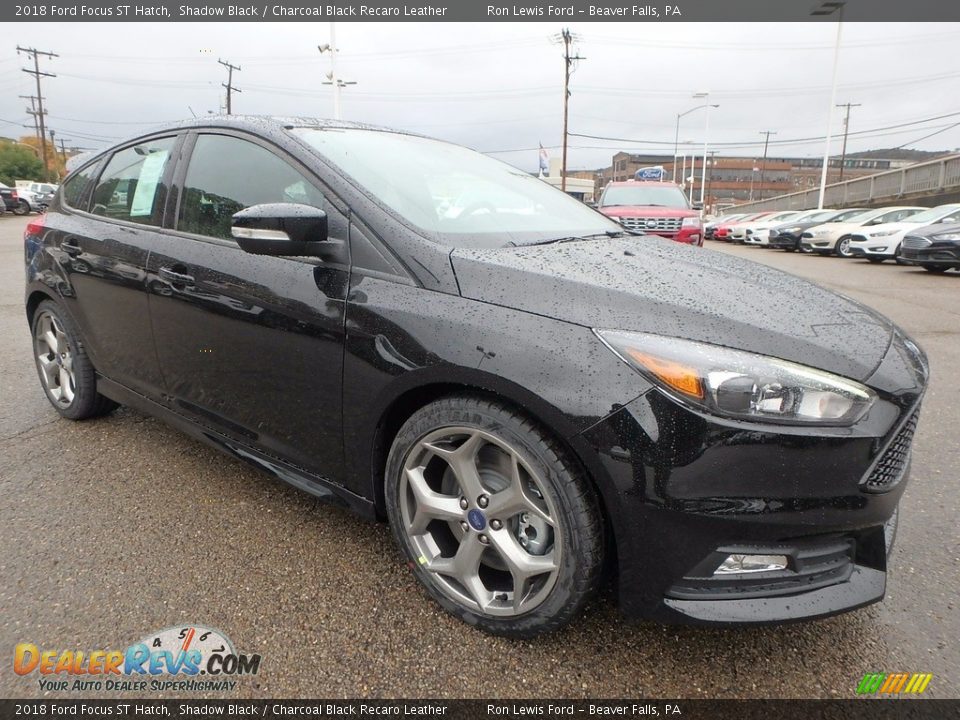 Shadow Black 2018 Ford Focus ST Hatch Photo #9
