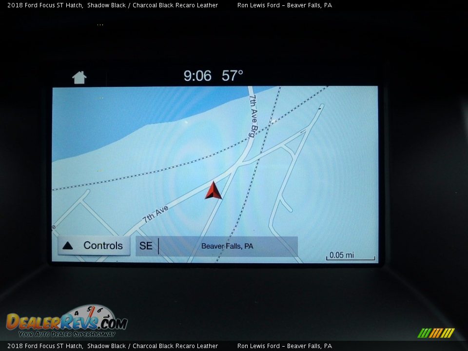 Navigation of 2018 Ford Focus ST Hatch Photo #17