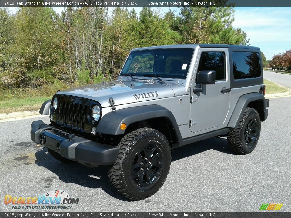Front 3/4 View of 2018 Jeep Wrangler Willys Wheeler Edition 4x4 Photo #2
