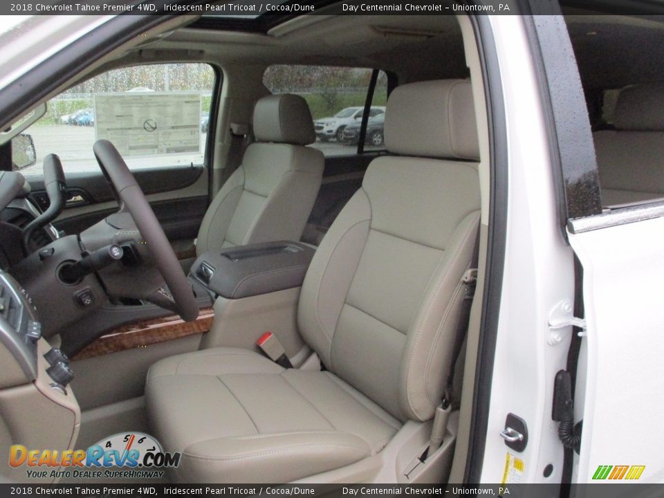 Front Seat of 2018 Chevrolet Tahoe Premier 4WD Photo #21