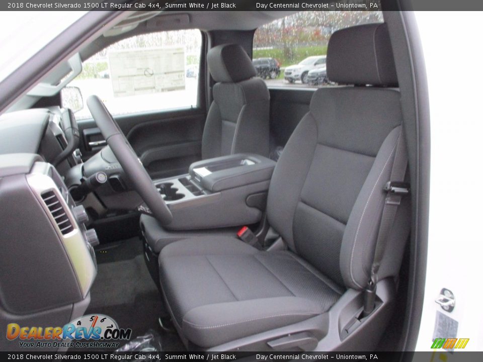 Front Seat of 2018 Chevrolet Silverado 1500 LT Regular Cab 4x4 Photo #13