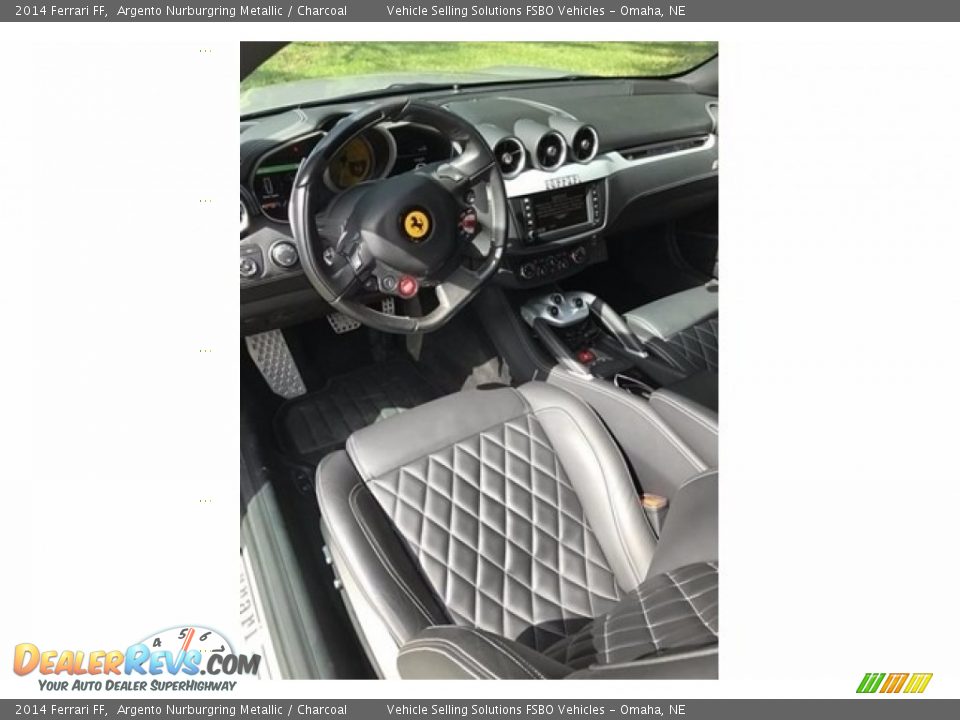 2014 Ferrari FF Argento Nurburgring Metallic / Charcoal Photo #11