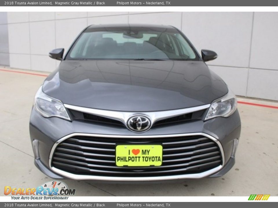 2018 Toyota Avalon Limited Magnetic Gray Metallic / Black Photo #2