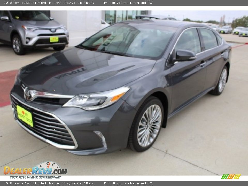 2018 Toyota Avalon Limited Magnetic Gray Metallic / Black Photo #3
