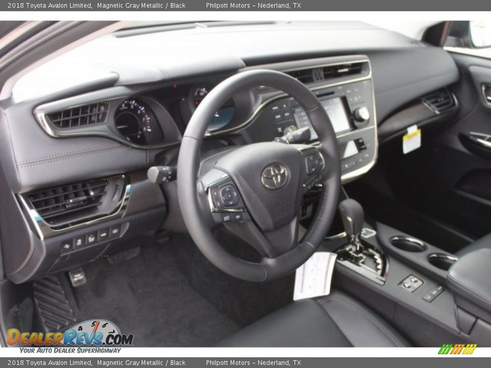2018 Toyota Avalon Limited Magnetic Gray Metallic / Black Photo #9
