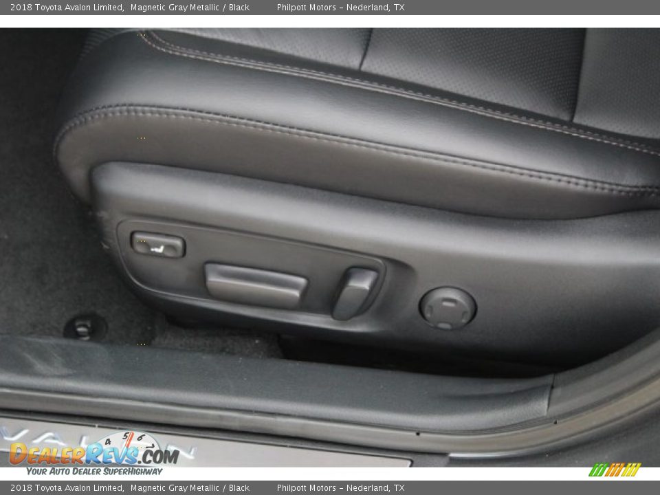 2018 Toyota Avalon Limited Magnetic Gray Metallic / Black Photo #11