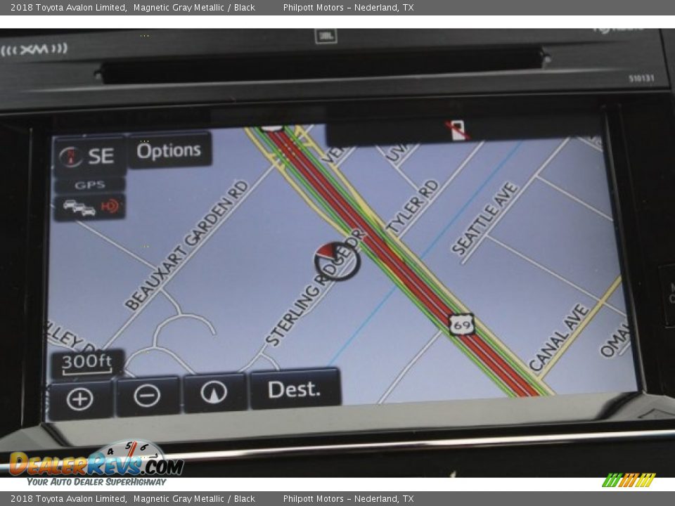 2018 Toyota Avalon Limited Magnetic Gray Metallic / Black Photo #16