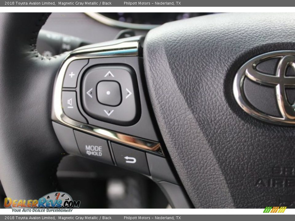 2018 Toyota Avalon Limited Magnetic Gray Metallic / Black Photo #17