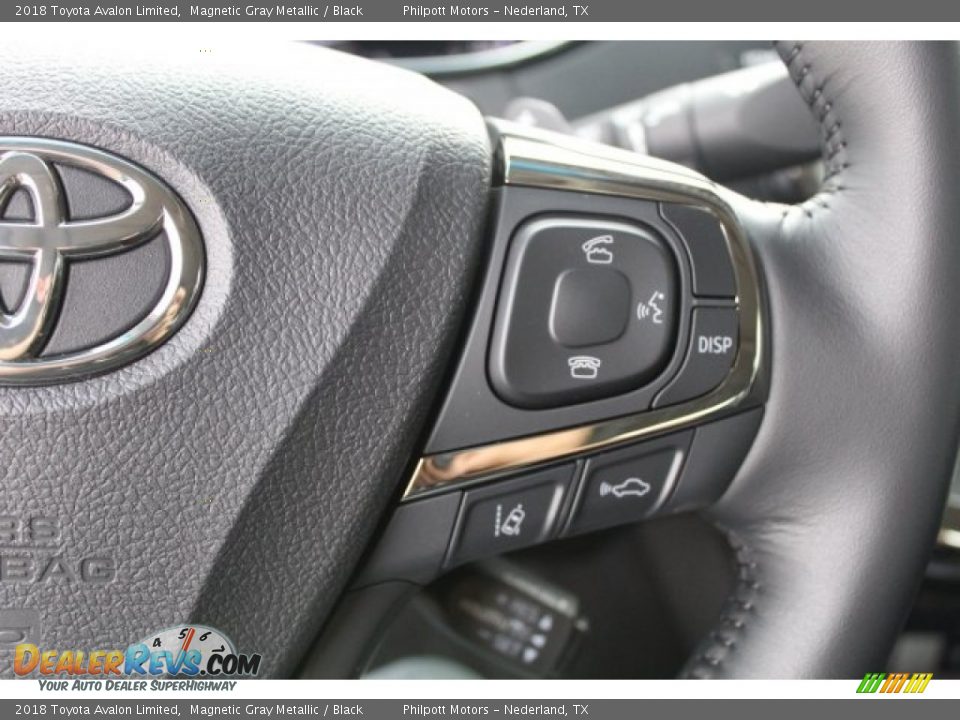 2018 Toyota Avalon Limited Magnetic Gray Metallic / Black Photo #18