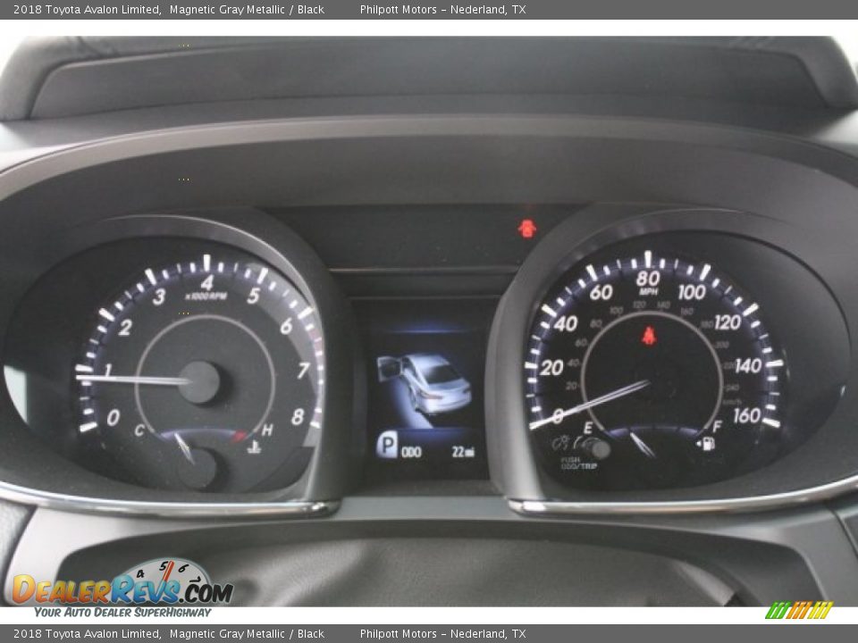 2018 Toyota Avalon Limited Magnetic Gray Metallic / Black Photo #19