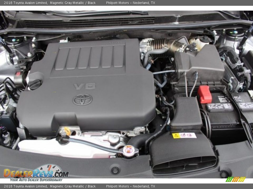 2018 Toyota Avalon Limited Magnetic Gray Metallic / Black Photo #26