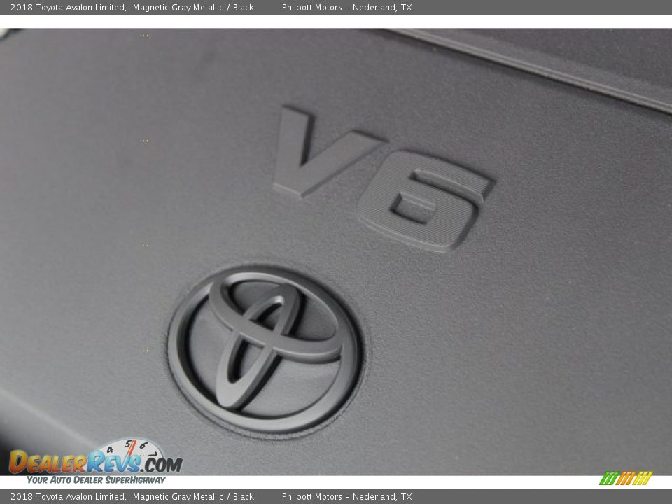 2018 Toyota Avalon Limited Magnetic Gray Metallic / Black Photo #27