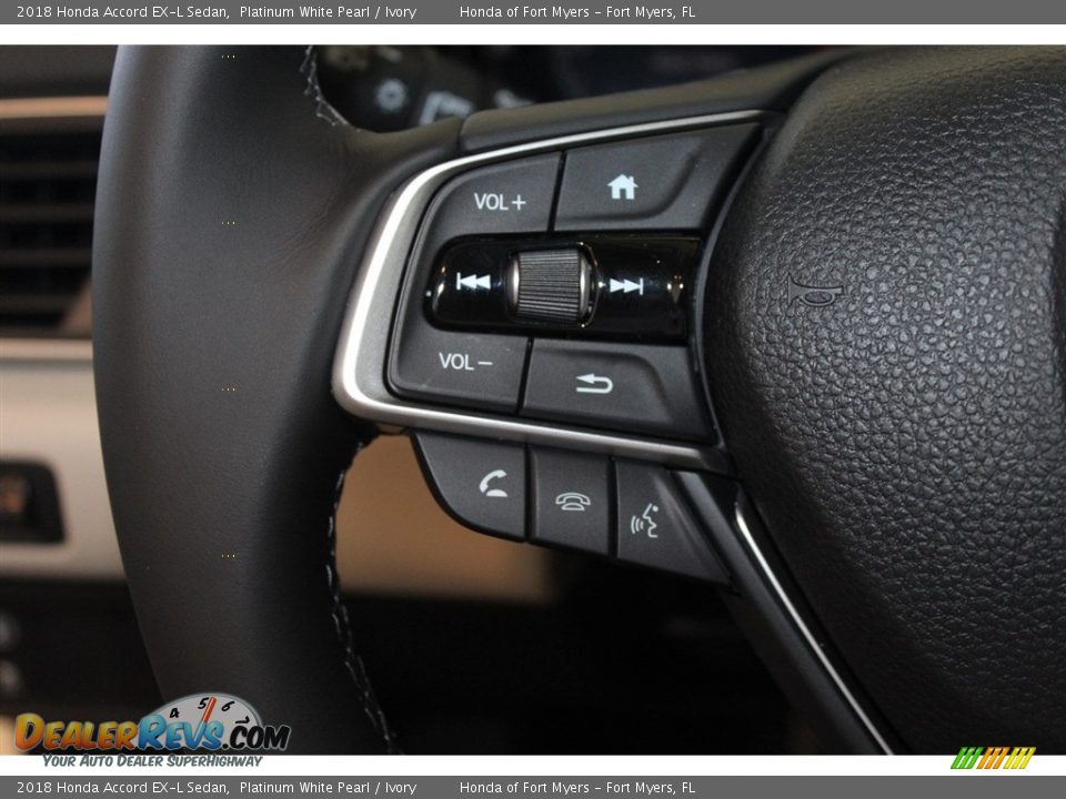 Controls of 2018 Honda Accord EX-L Sedan Photo #14