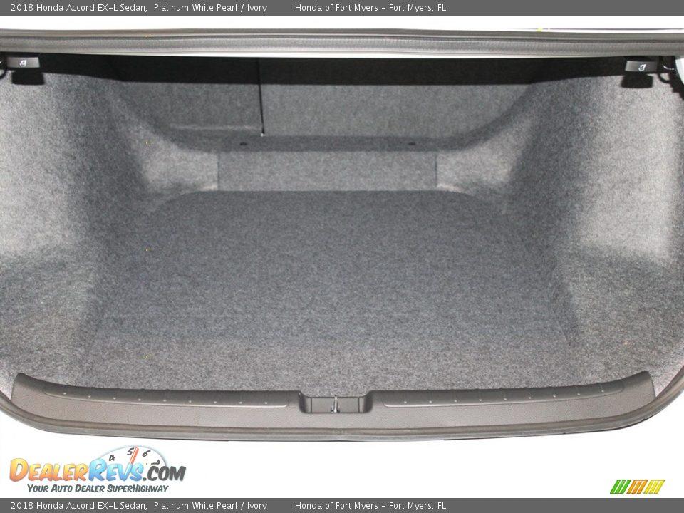 2018 Honda Accord EX-L Sedan Trunk Photo #25