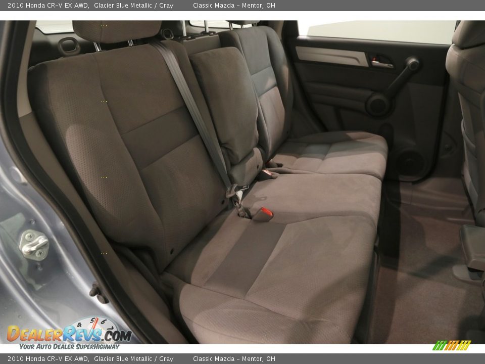 2010 Honda CR-V EX AWD Glacier Blue Metallic / Gray Photo #15