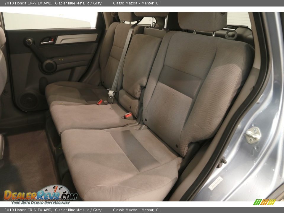 2010 Honda CR-V EX AWD Glacier Blue Metallic / Gray Photo #16