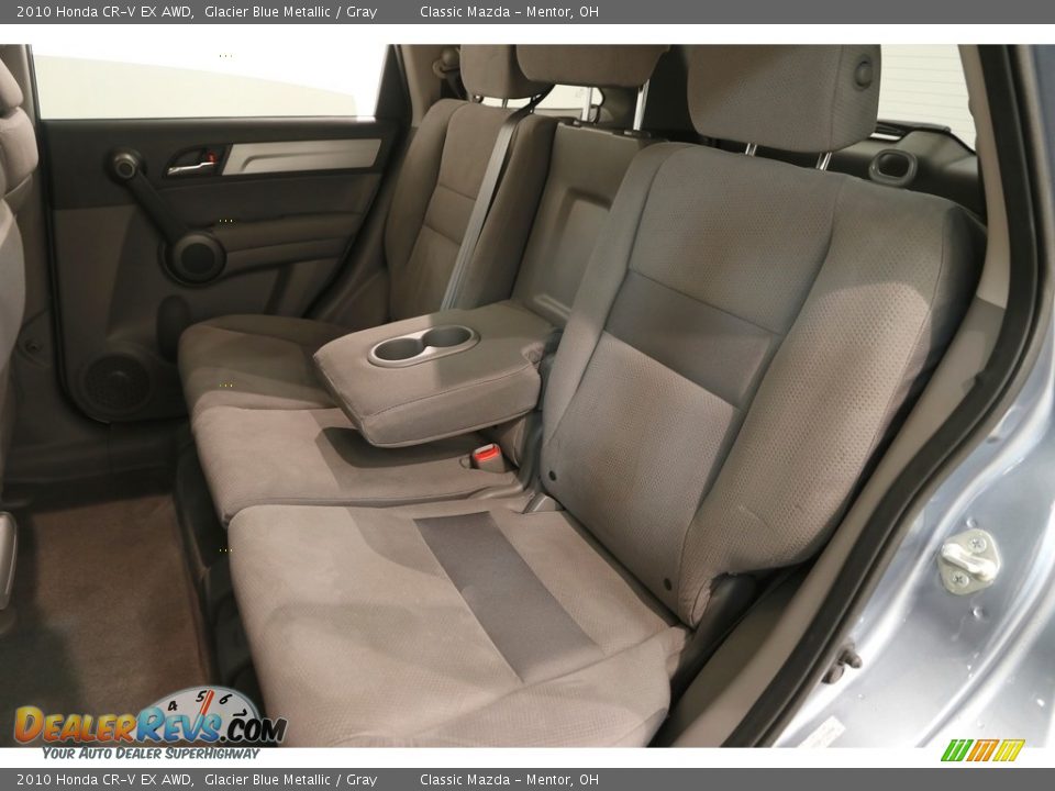 2010 Honda CR-V EX AWD Glacier Blue Metallic / Gray Photo #17