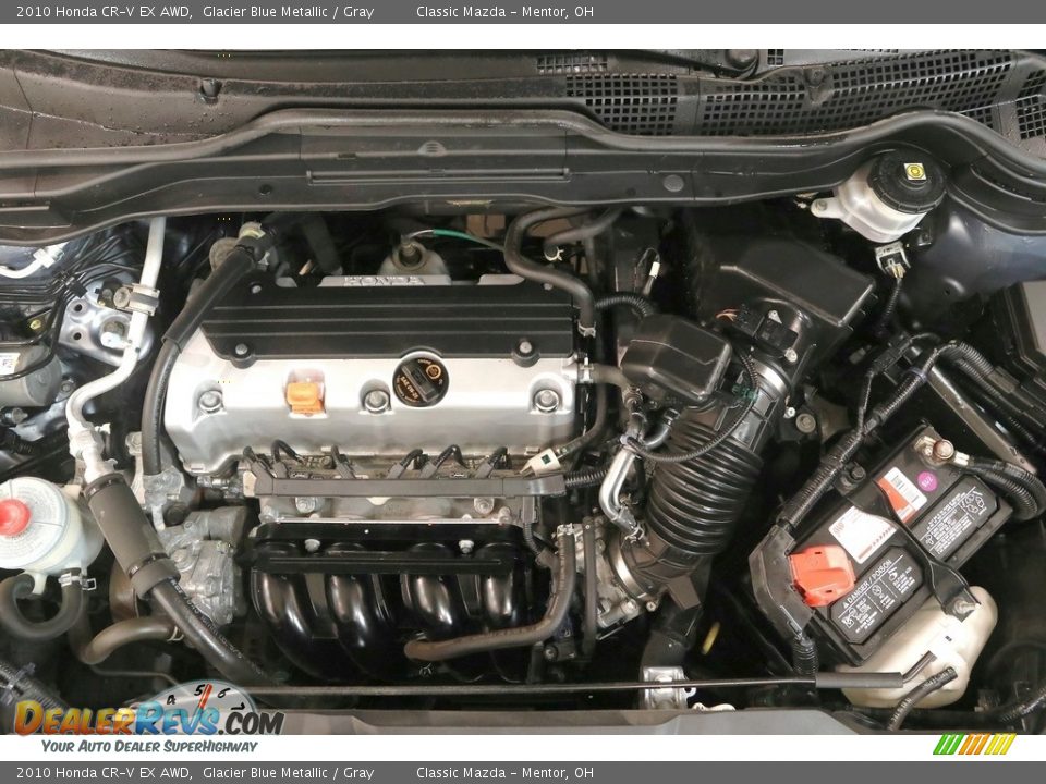 2010 Honda CR-V EX AWD Glacier Blue Metallic / Gray Photo #20