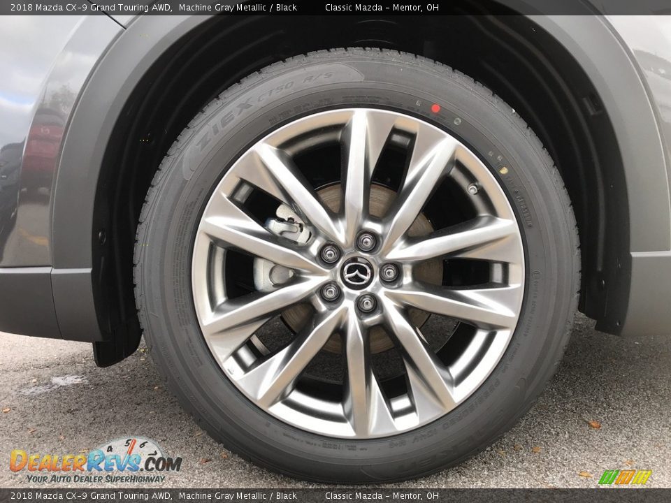 2018 Mazda CX-9 Grand Touring AWD Machine Gray Metallic / Black Photo #4