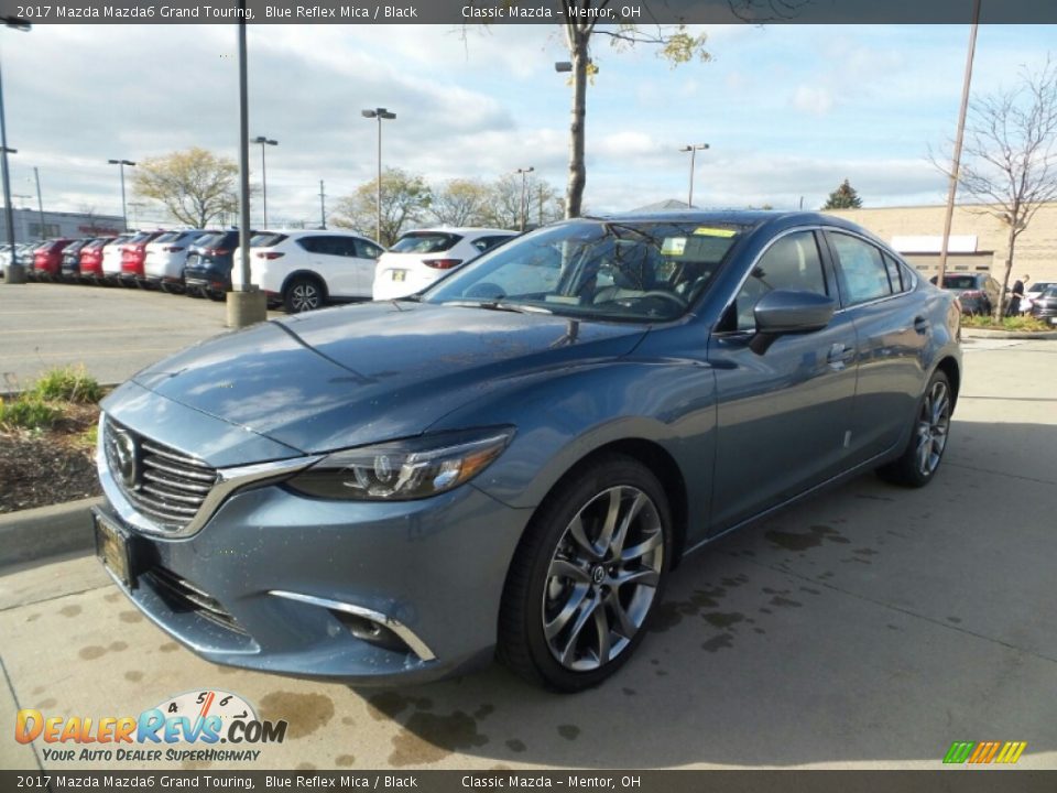 2017 Mazda Mazda6 Grand Touring Blue Reflex Mica / Black Photo #1