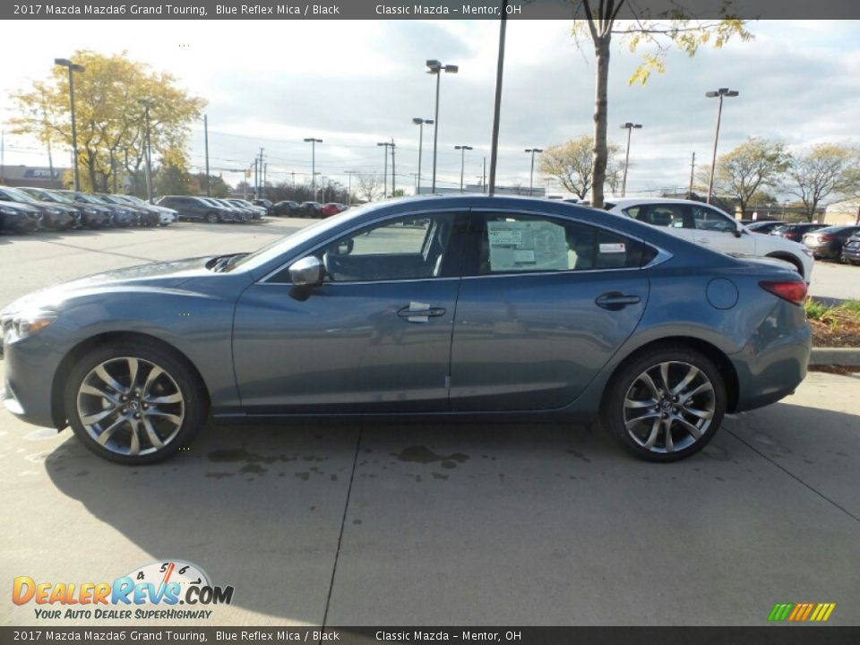 2017 Mazda Mazda6 Grand Touring Blue Reflex Mica / Black Photo #2