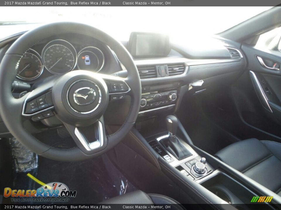 2017 Mazda Mazda6 Grand Touring Blue Reflex Mica / Black Photo #3