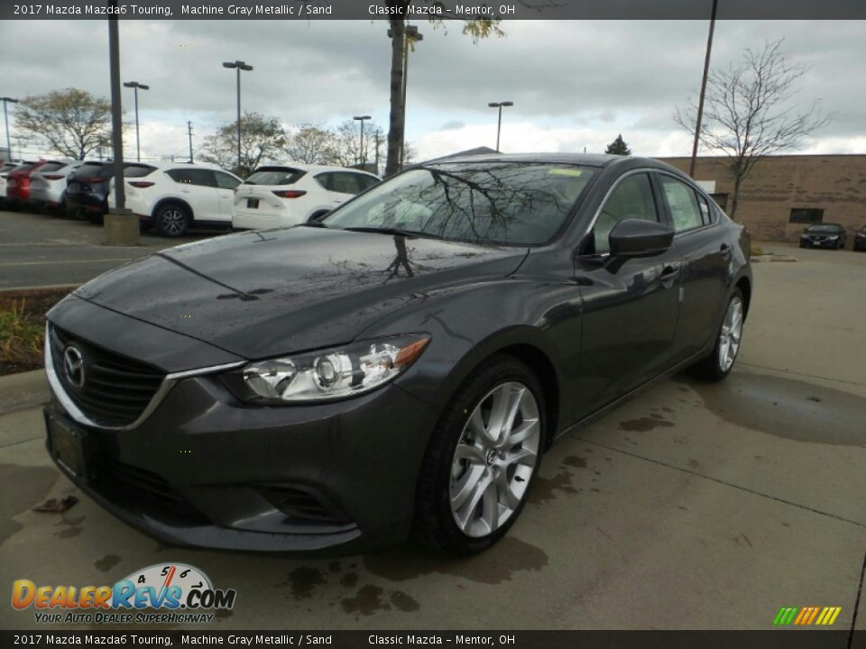 2017 Mazda Mazda6 Touring Machine Gray Metallic / Sand Photo #1