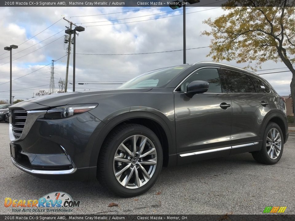 Front 3/4 View of 2018 Mazda CX-9 Signature AWD Photo #1
