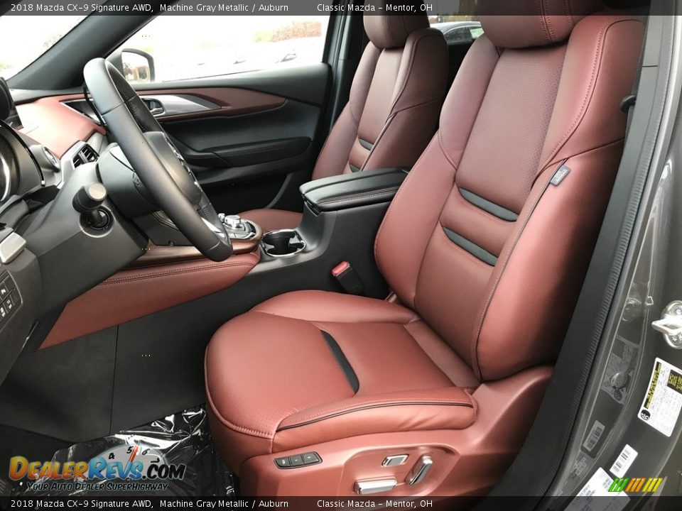 Auburn Interior - 2018 Mazda CX-9 Signature AWD Photo #6
