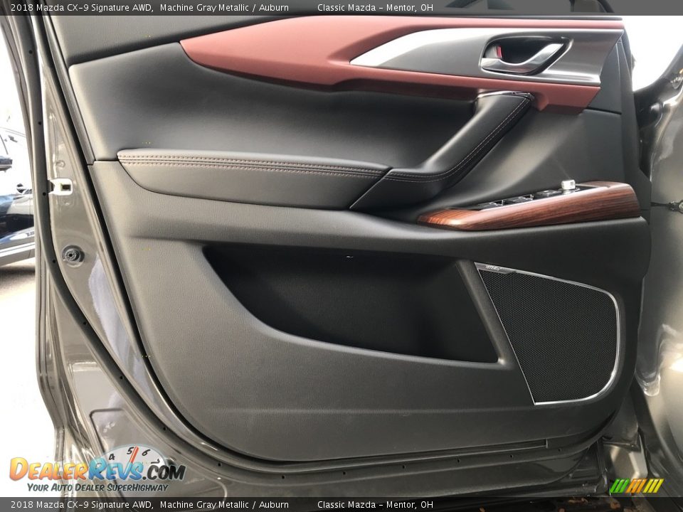 Door Panel of 2018 Mazda CX-9 Signature AWD Photo #9