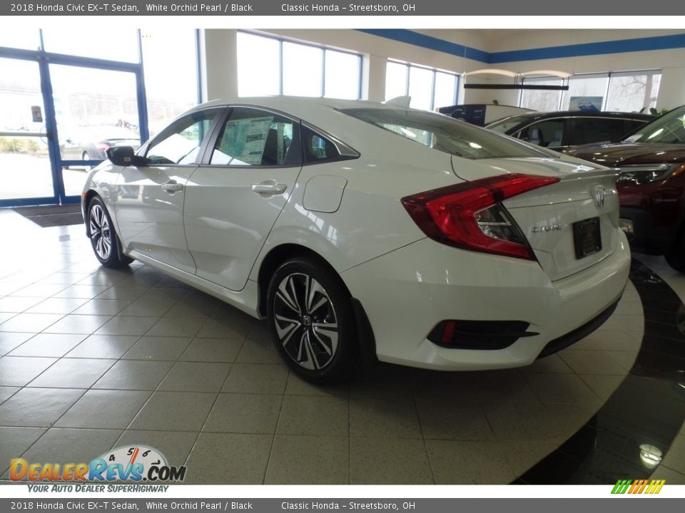 2018 Honda Civic EX-T Sedan White Orchid Pearl / Black Photo #2