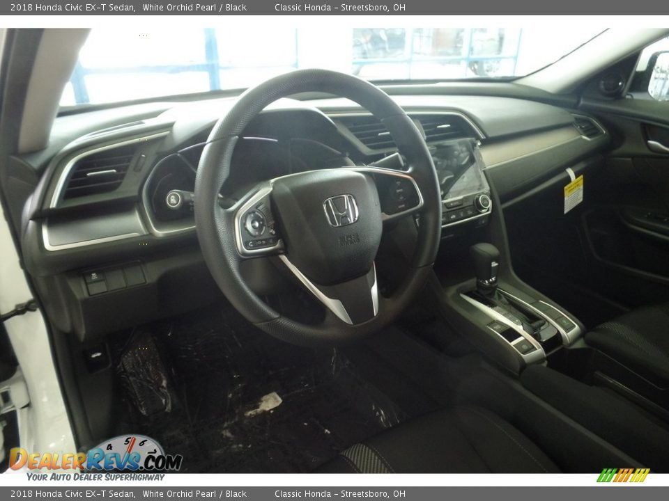 2018 Honda Civic EX-T Sedan White Orchid Pearl / Black Photo #5