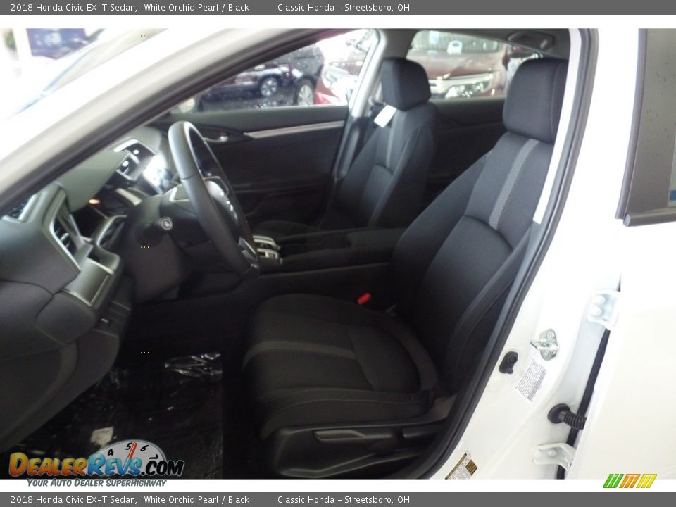 2018 Honda Civic EX-T Sedan White Orchid Pearl / Black Photo #6