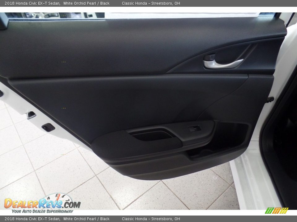 2018 Honda Civic EX-T Sedan White Orchid Pearl / Black Photo #9