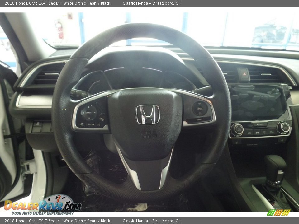 2018 Honda Civic EX-T Sedan White Orchid Pearl / Black Photo #10