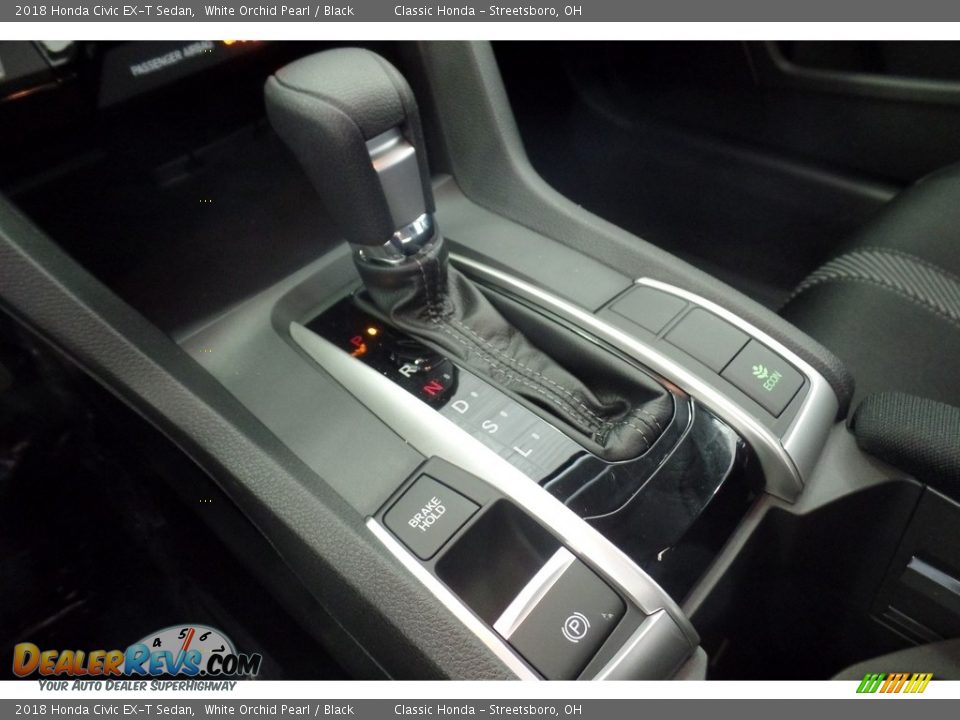 2018 Honda Civic EX-T Sedan White Orchid Pearl / Black Photo #13