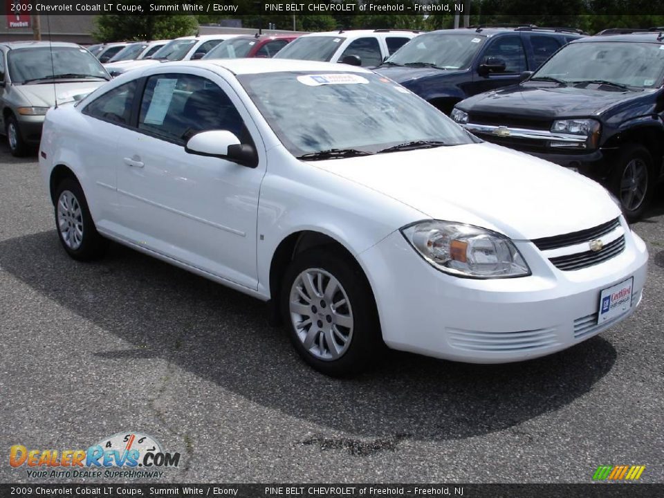 2009 Chevrolet Cobalt LT Coupe Summit White / Ebony Photo #2