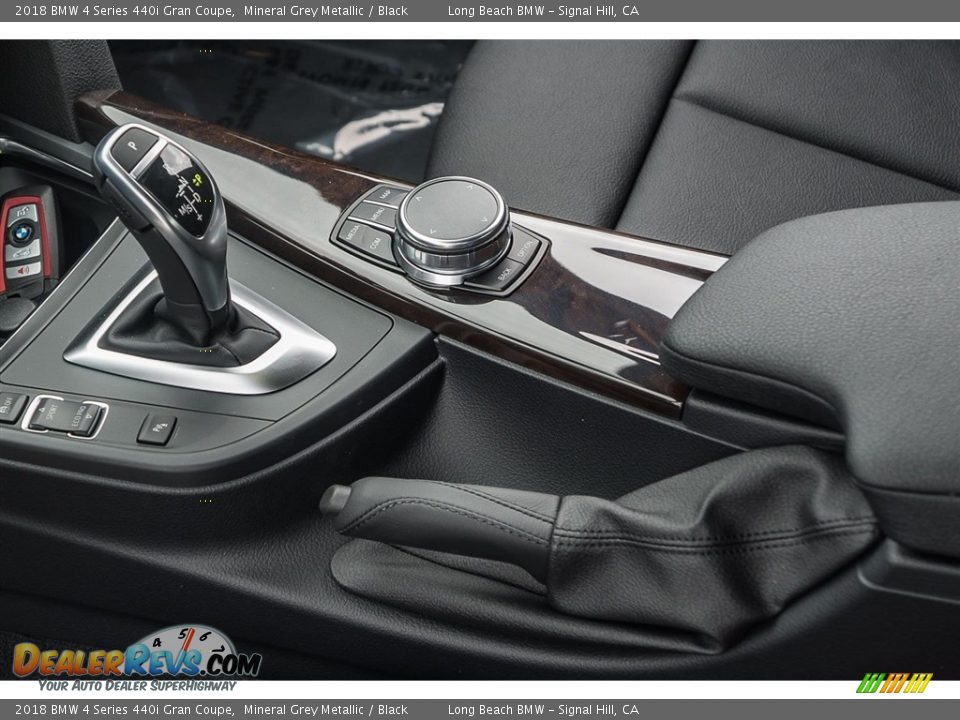 2018 BMW 4 Series 440i Gran Coupe Mineral Grey Metallic / Black Photo #7