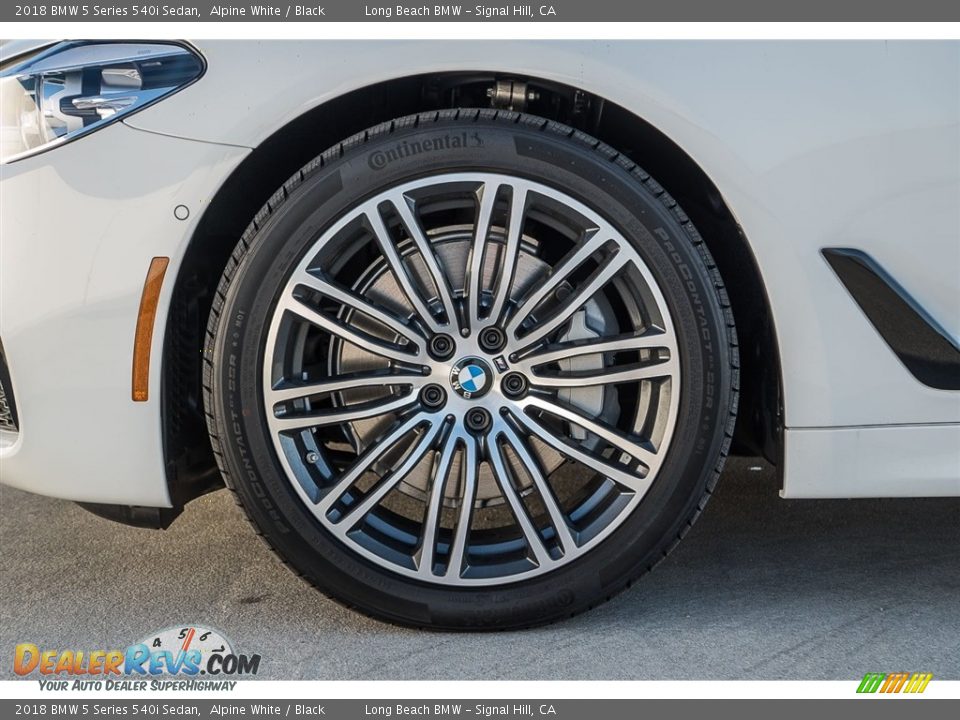 2018 BMW 5 Series 540i Sedan Wheel Photo #9