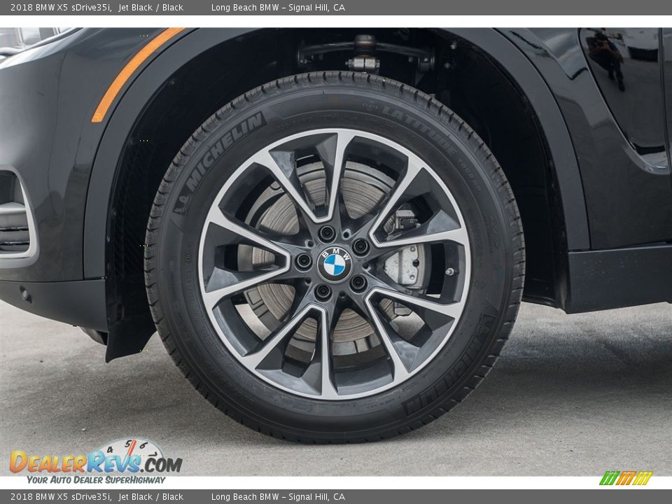 2018 BMW X5 sDrive35i Jet Black / Black Photo #9