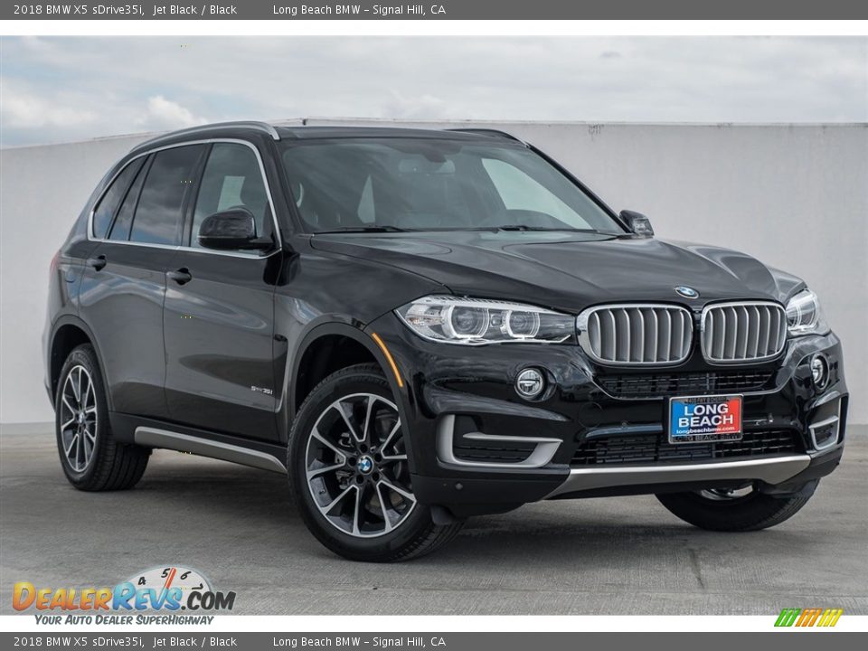 2018 BMW X5 sDrive35i Jet Black / Black Photo #12